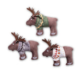 Fringe Studio Sweater Moose 3-Piece Small Dog toy Set
