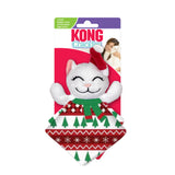 KONG Holiday Crackles Santa Kitty