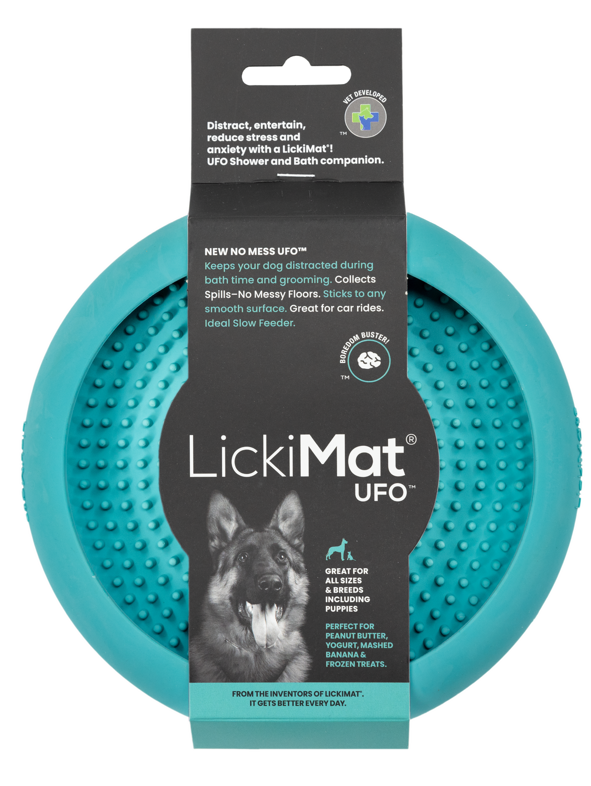 Lick Mat for Dogs Slow Feeder Licking Mat Anxiety Relief Lick Pad with  Suction Cups for Peanut Butter Food Treats Yogurt, Pets Bathing Grooming