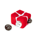 Zippy Paws Interactive Burrow Plush Dog Toy - Box of Chocolates