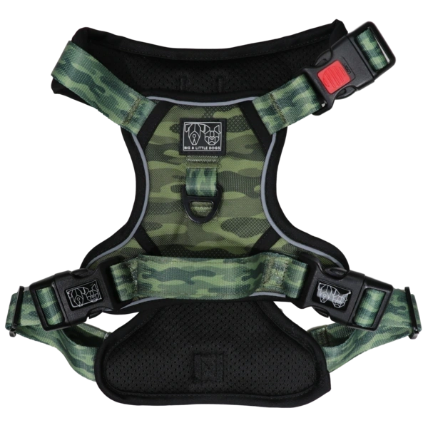 Big & Little Dogs -THE ALL-ROUNDER DOG HARNESS: Camouflaged