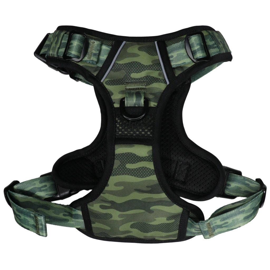 Big & Little Dogs -THE ALL-ROUNDER DOG HARNESS: Camouflaged